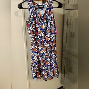 ###NWT--Amy Byer Floral Mini Dress (Size XL 16 girls)